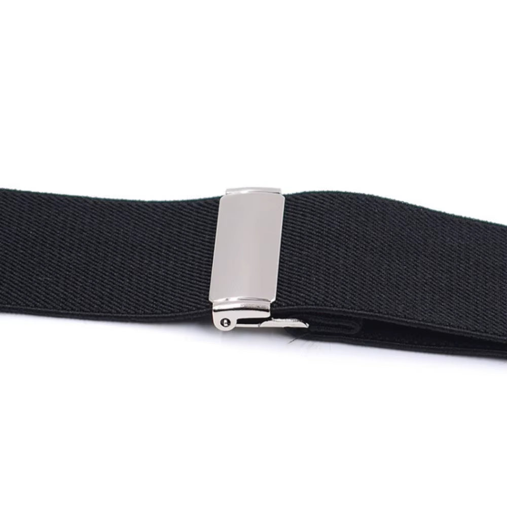 Men'S Suspenders Heavy Duty Big Tall 3.5Cm X-Back 4 Clips Adjustable Elastic Trouser Pants Braces Belt Gifts for Him Dad Husband