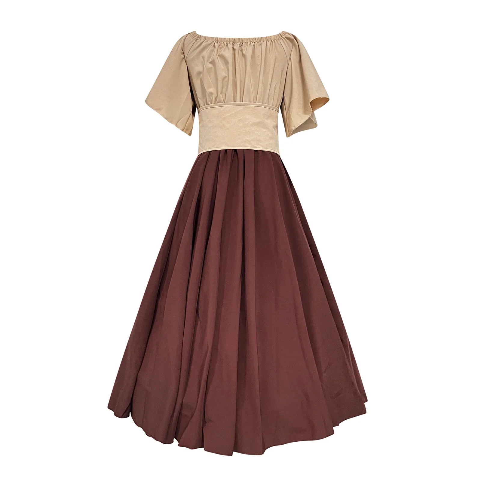 Clearance Women Vintage Corset Dress Solid Color Corset Midi Dress Winter plus Size Dress Fit and Flare Cocktail Dress Lace up Midi Dress Black Tie Wedding Guest Dress